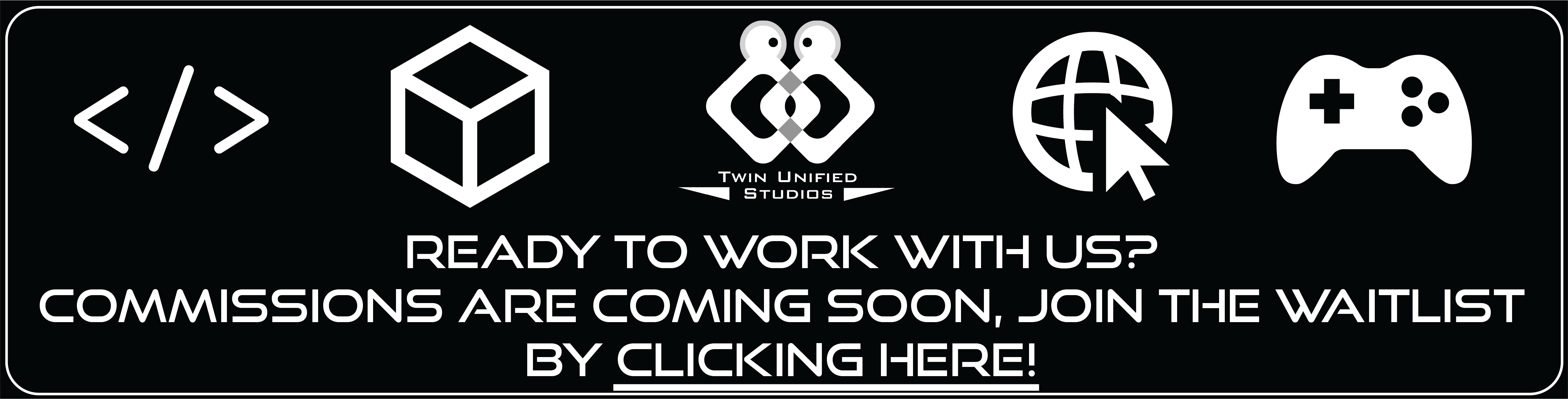 Commission Waitlist Banner - Tap Here to Join